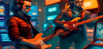 slot machines rock n roll