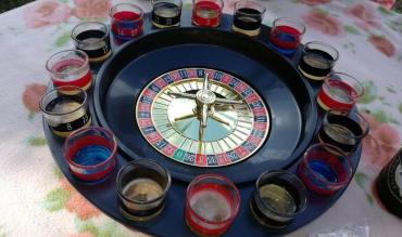 roleta de shots, drinking game