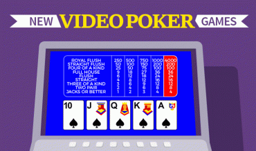 Novos jogos de vídeo poker