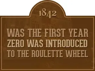 zero roleta historia