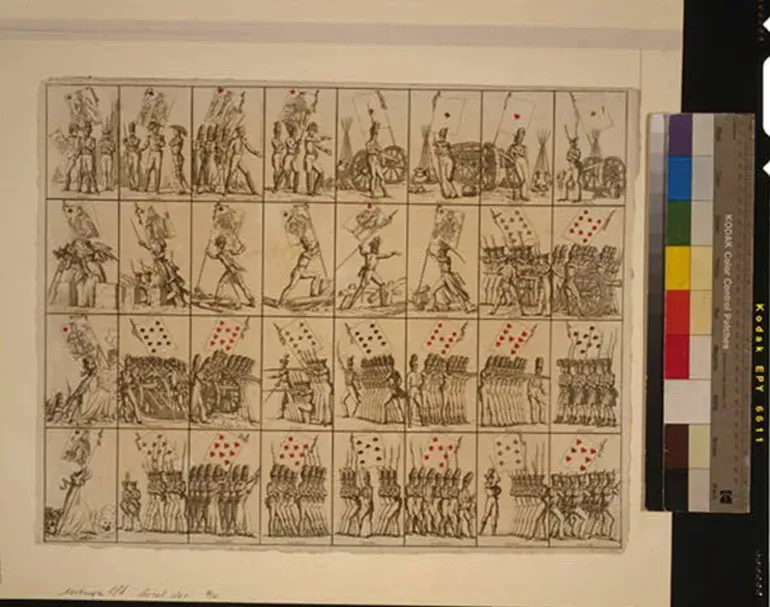 história baralho de cartas